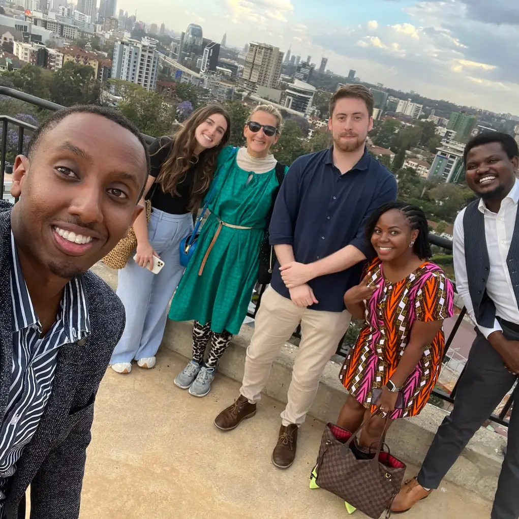 Our people on a roof